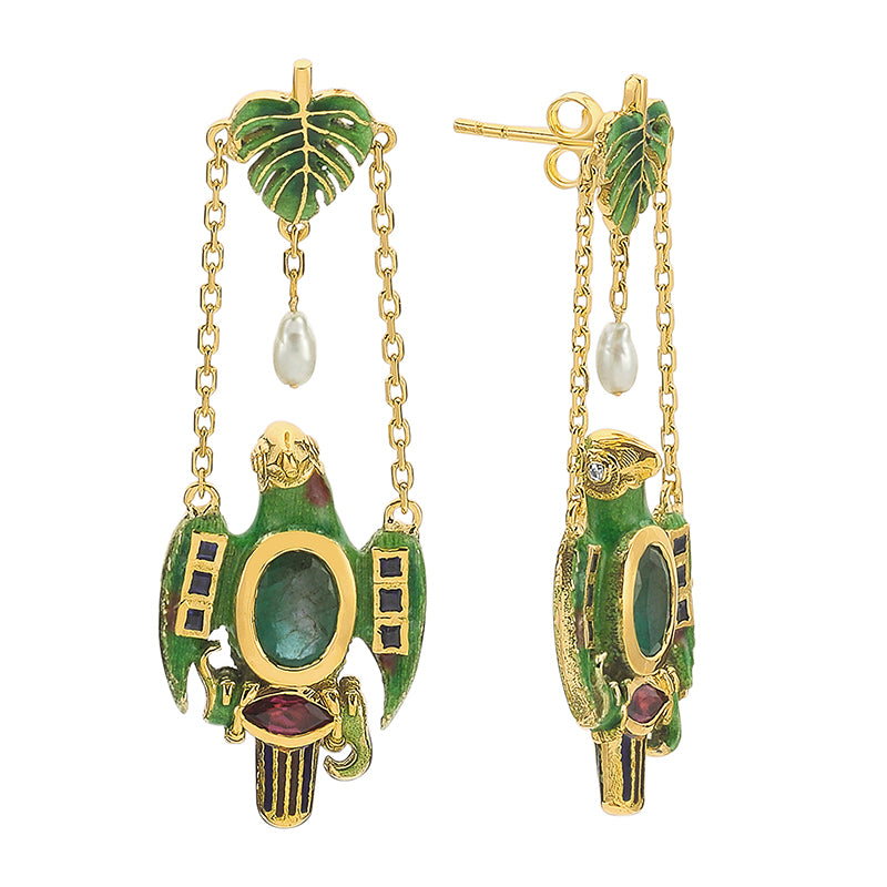 Suki Earrings - Solid Gold