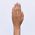 Nippur Ring - 18K Gold Plated