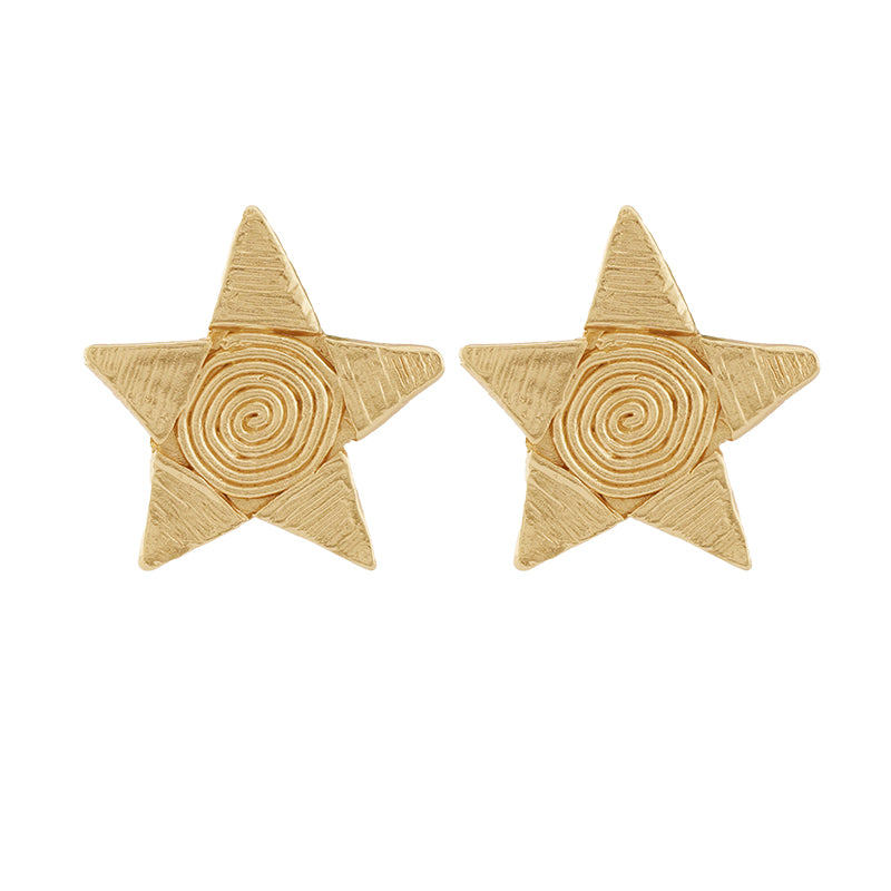 Lucretia Studs - 18K Gold Plated