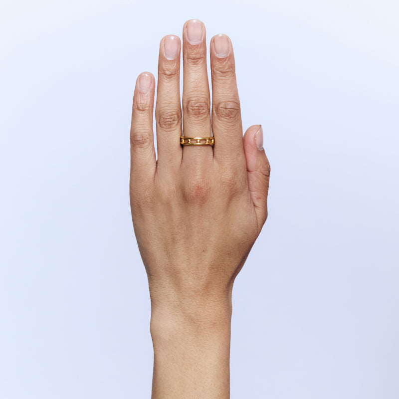 Hansa Ring - 18K Gold Plated