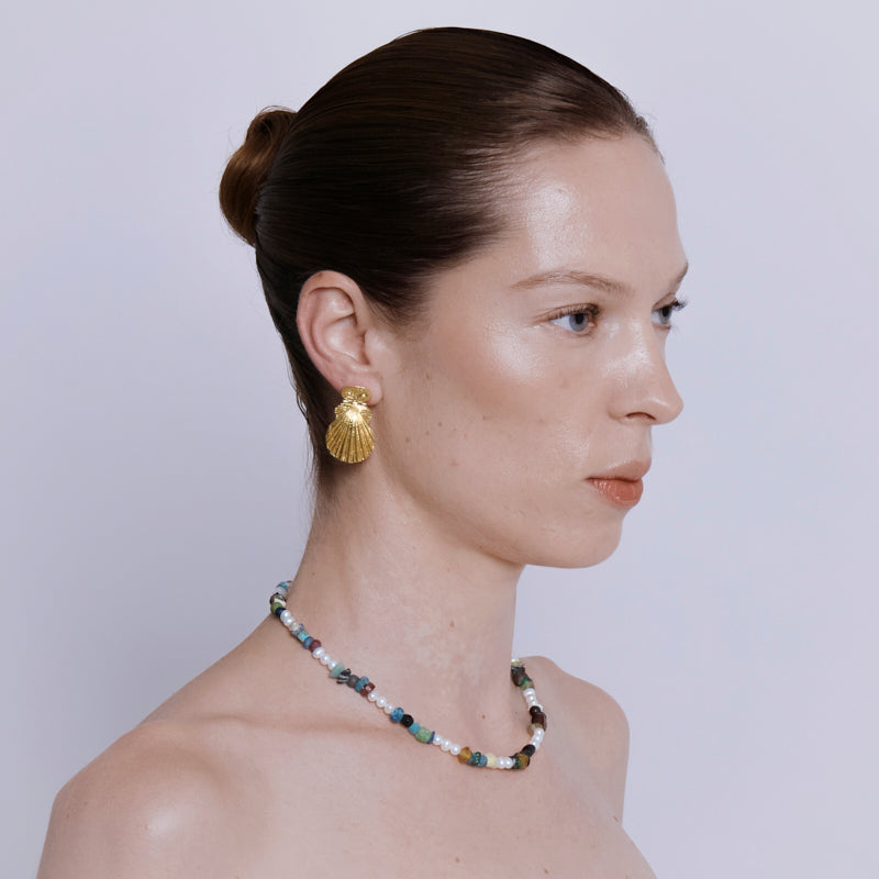 Dusler Earrings - 18K Gold Plated