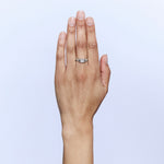 Filius Ring with Zircon - Sterling Silver
