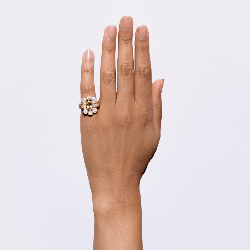 Ki Ring in Citrine - 18K Gold Plated
