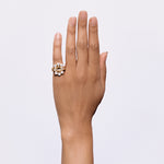 Ki Ring in Citrine - 18K Gold Plated