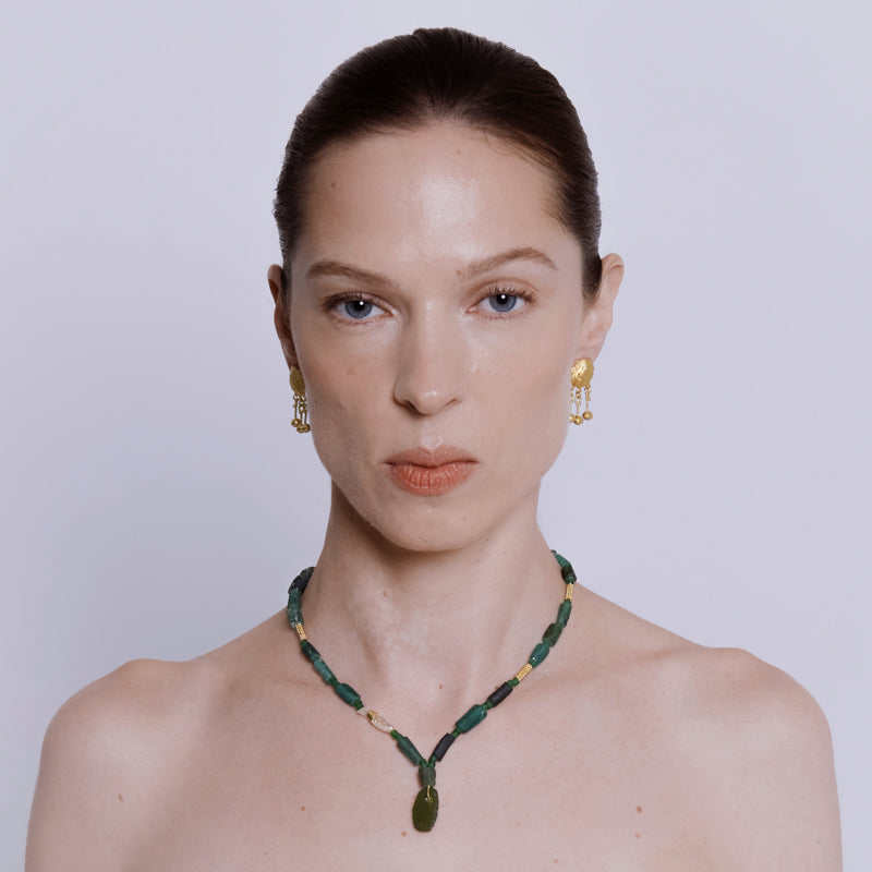 Portamedina Necklace - 18K Gold Plated