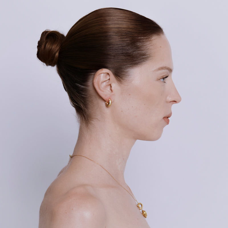 Fratelli Hoop Earrings - 18K Gold Plated