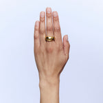 Peliatan Ring - 18K Gold Plated