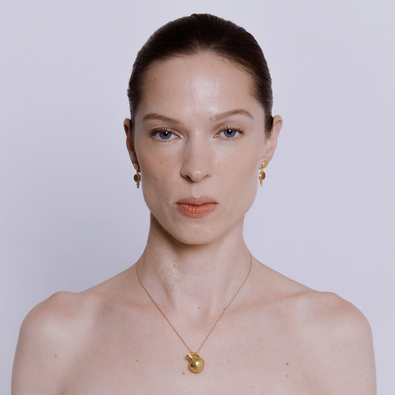 Marmara Charm Pendant - 18K Gold Plated
