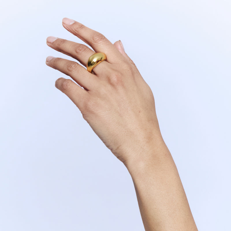 Peliatan Ring - 18K Gold Plated