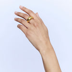 Peliatan Ring - 18K Gold Plated