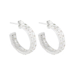 Gracchi Hoop Earrings - Sterling Silver