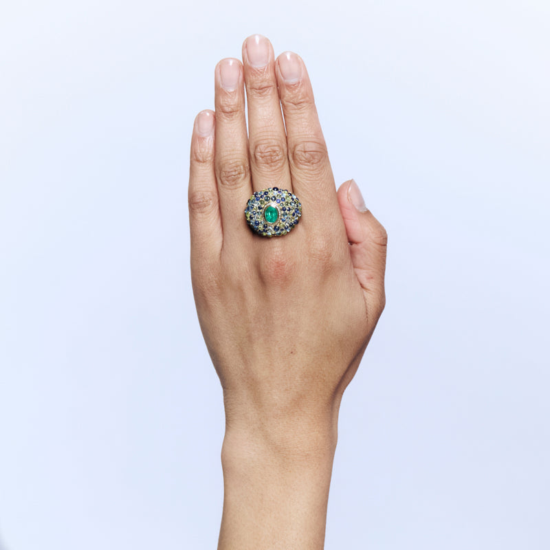 Dolmabache Ring - Solid Gold