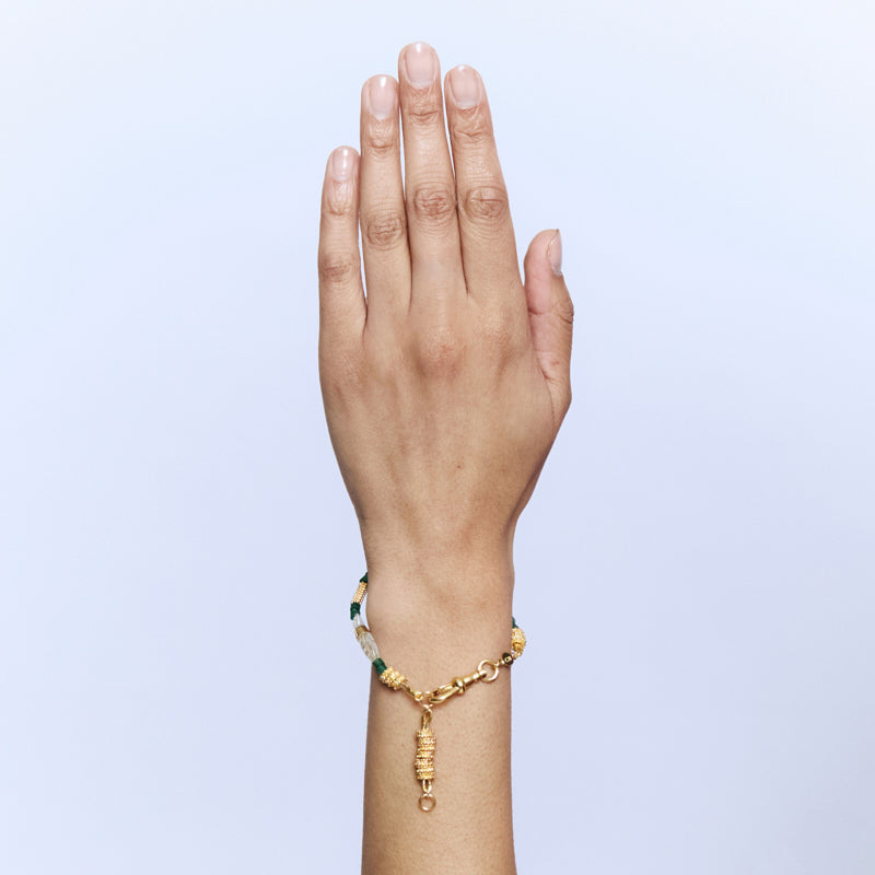Portamedina Bracelet  - 18K Gold Plated