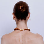 Nabu Necklace in Lapis Lazuli - 18K Gold Plated