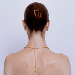 Nanshe Necklace in Jade - 18K Gold Plated
