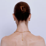Nanshe Necklace in Jade - 18K Gold Plated
