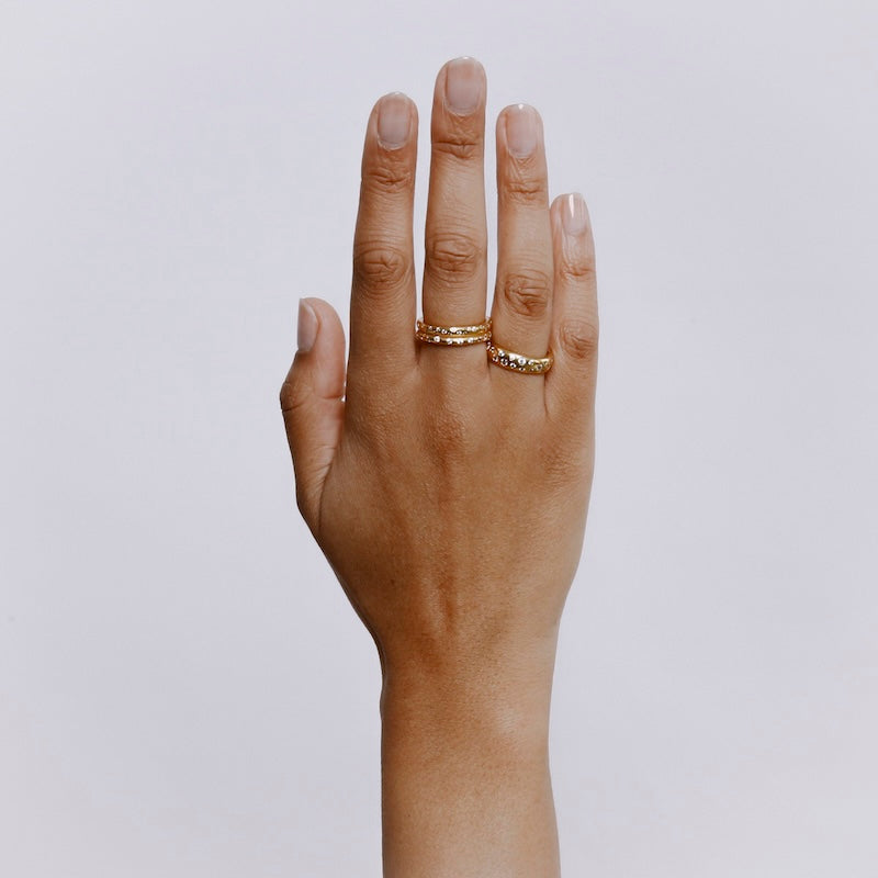 Fratelli Ring - 18K Gold Plated