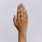Verlaine Ring - 18K Gold Plated