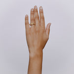 Perdix Ring with Yellow Sapphire - Solid Gold