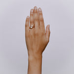 Pyrrha Ring with Diamond - Solid Gold