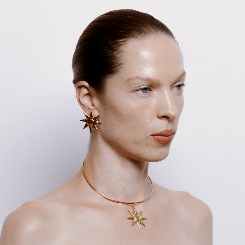 Butteri Studs - 18K Gold Plated