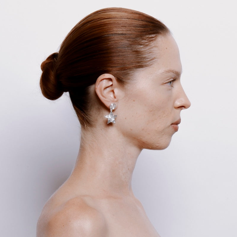 Lucretia Drop Earrings - Sterling Silver