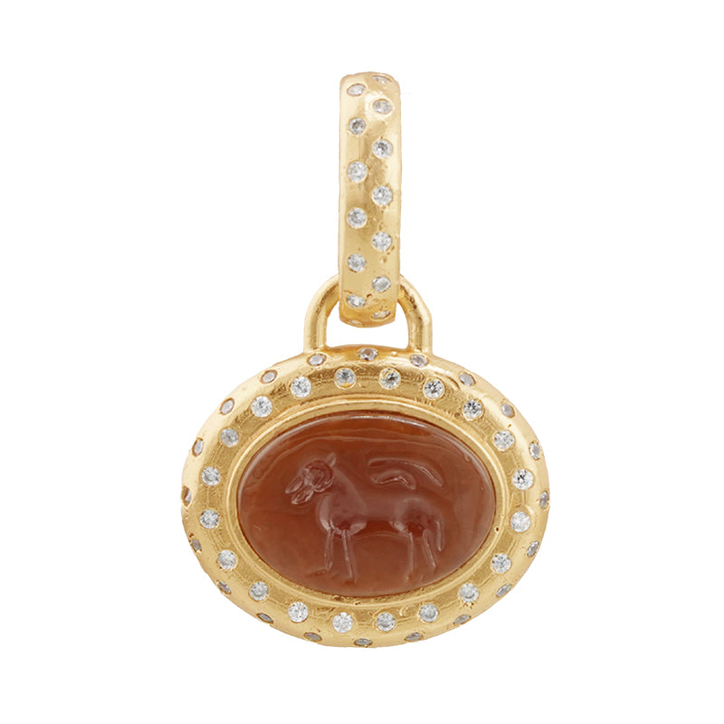 Gaius Pendant - 18K Gold Plated