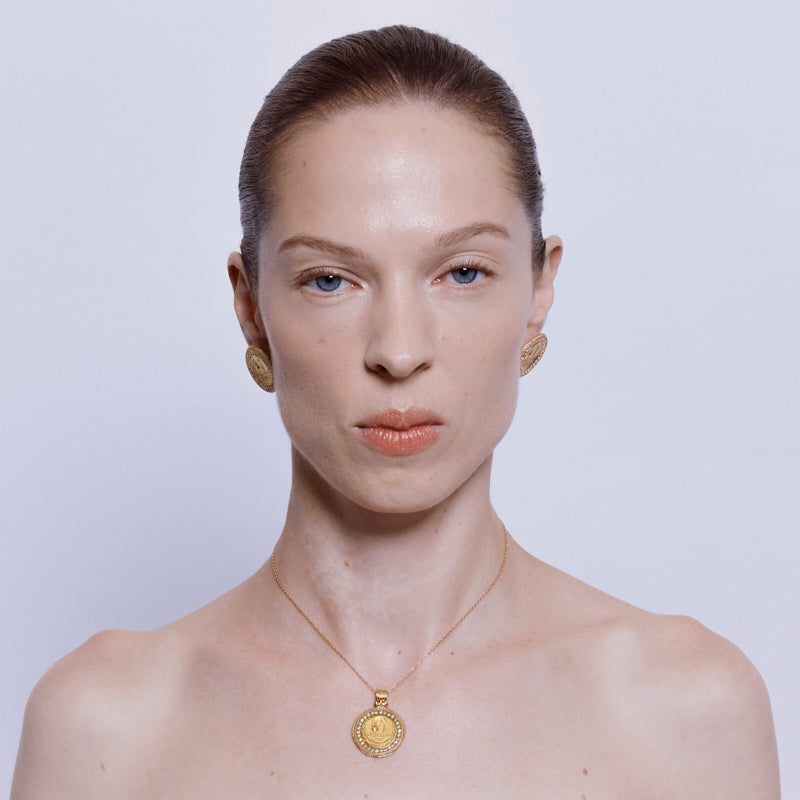 Abzu Pendant - 18K Gold Plated