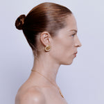 Abzu Stud Earrings - 18K Gold Plated