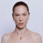 Anu Pendant in Quartz - 18K Gold Plated