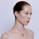 Anu Pendant in Quartz - 18K Gold Plated