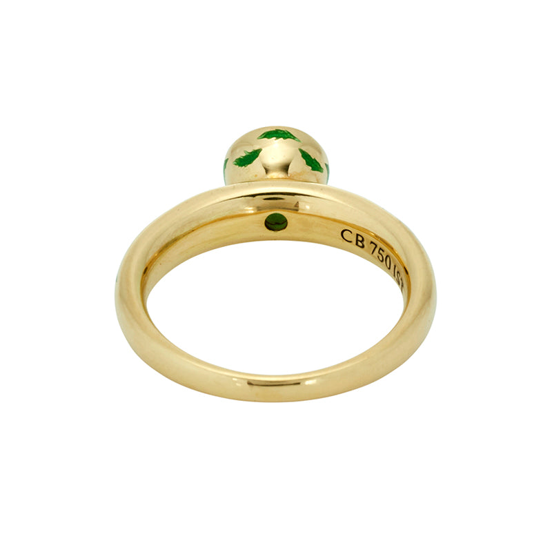 Viriditas Ring in Emerald - 18K Solid Gold