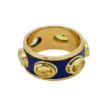 Karanfil Ring in Citrine - Solid Gold