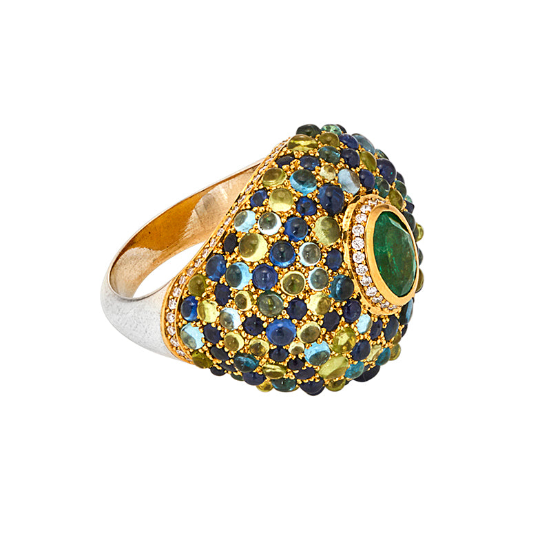 Dolmabache Ring - Solid Gold
