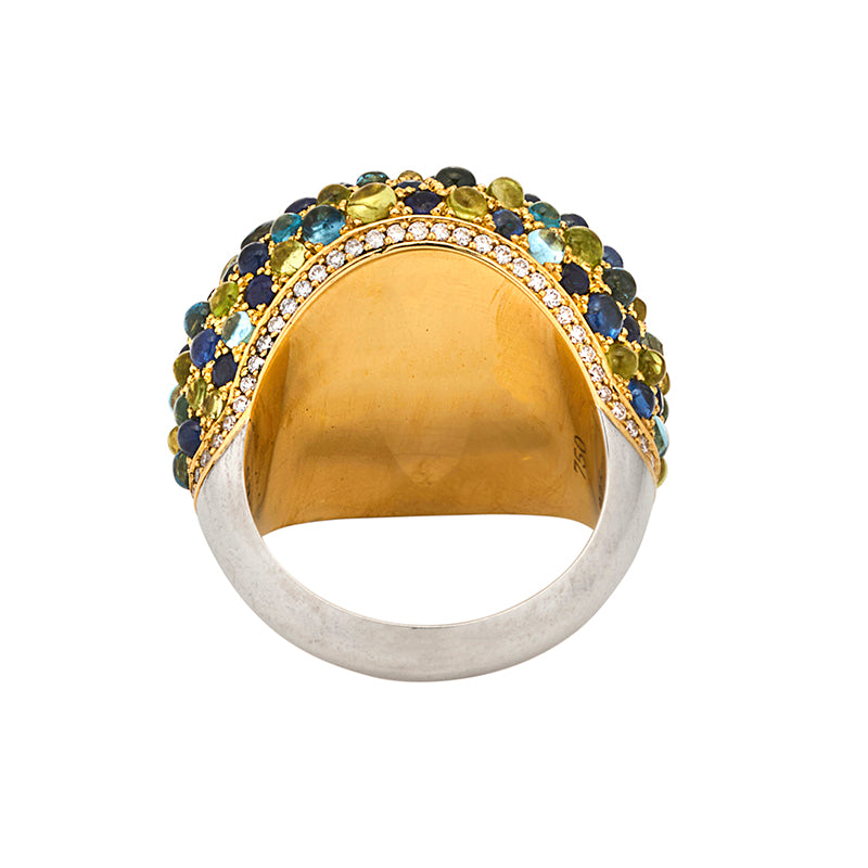 Dolmabache Ring - Solid Gold