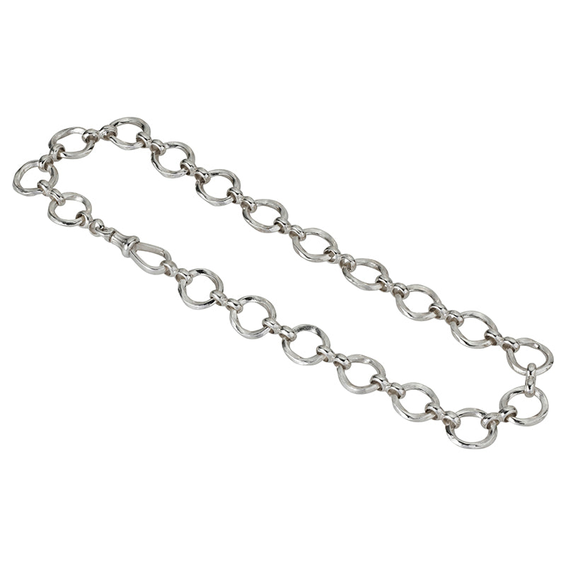 Handmade Maillon Chain - Sterling Silver