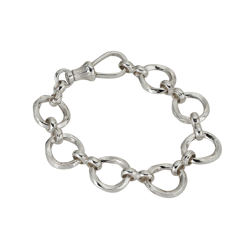 Handmade Maillon Bracelet - Sterling Silver