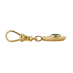 Sumbul Pendant with Emerald - Solid Gold