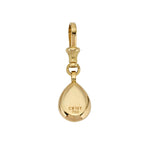 Sumbul Pendant with Emerald - Solid Gold