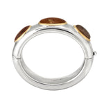 Sefer Bracelet in Jasper - Sterling Silver