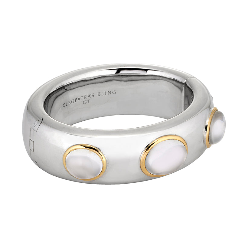 Sefer Bracelet in Quartz - Sterling Silver