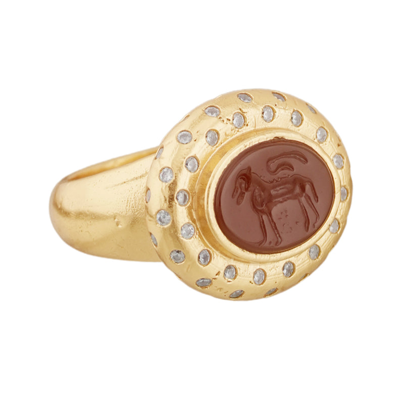 Gaius Ring - 18K Gold Plated