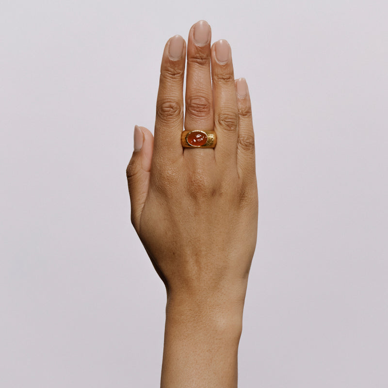 Tiberius Ring - 18K Gold Plated