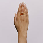 Tiberius Ring - 18K Gold Plated