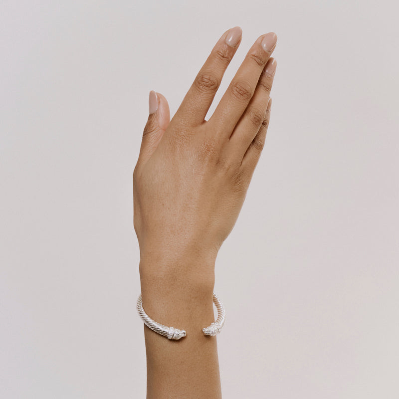 Borgia Cuff - Sterling Silver