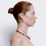 Borgia Hoop Earrings - Sterling Silver