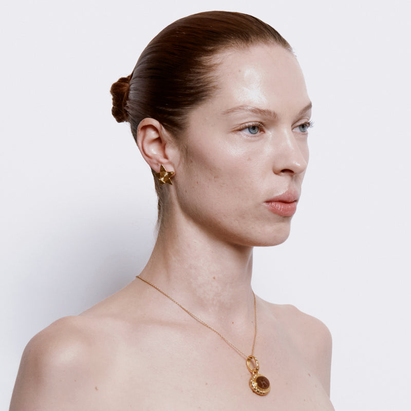 Gaius Pendant - 18K Gold Plated