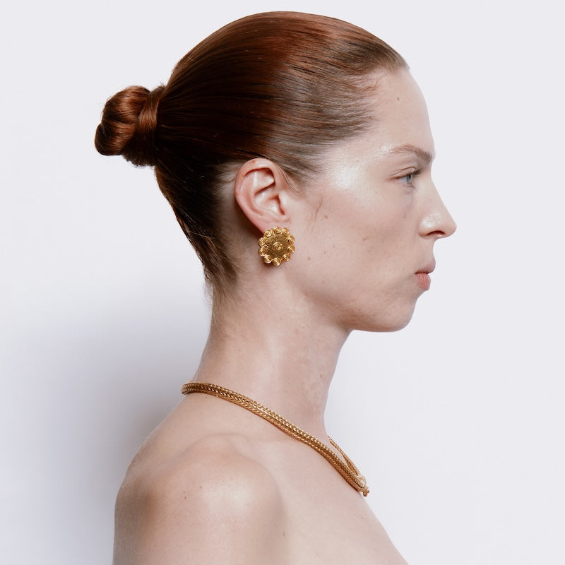 Nazari Studs - 18K Gold Plated