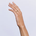 Viriditas Ring in Topaz - 18K Solid Gold