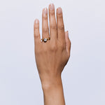 Viriditas Ring in Topaz - 18K Solid Gold